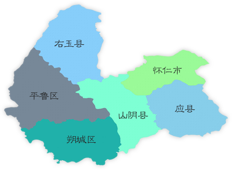 朔州地图